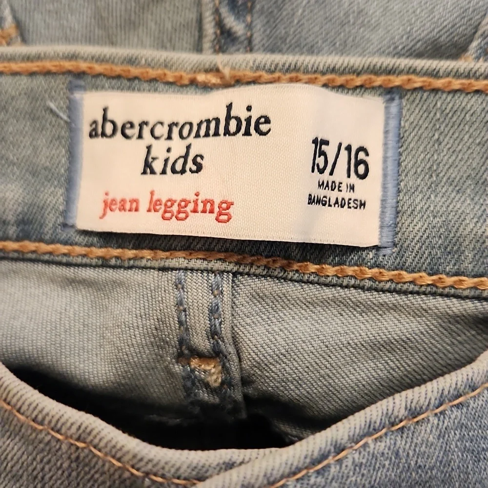 Abercrombie Kids Legging blue Jeans youth size 15 16